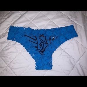 Aerie : Blue Patterned Cheeky Panties : X-Small